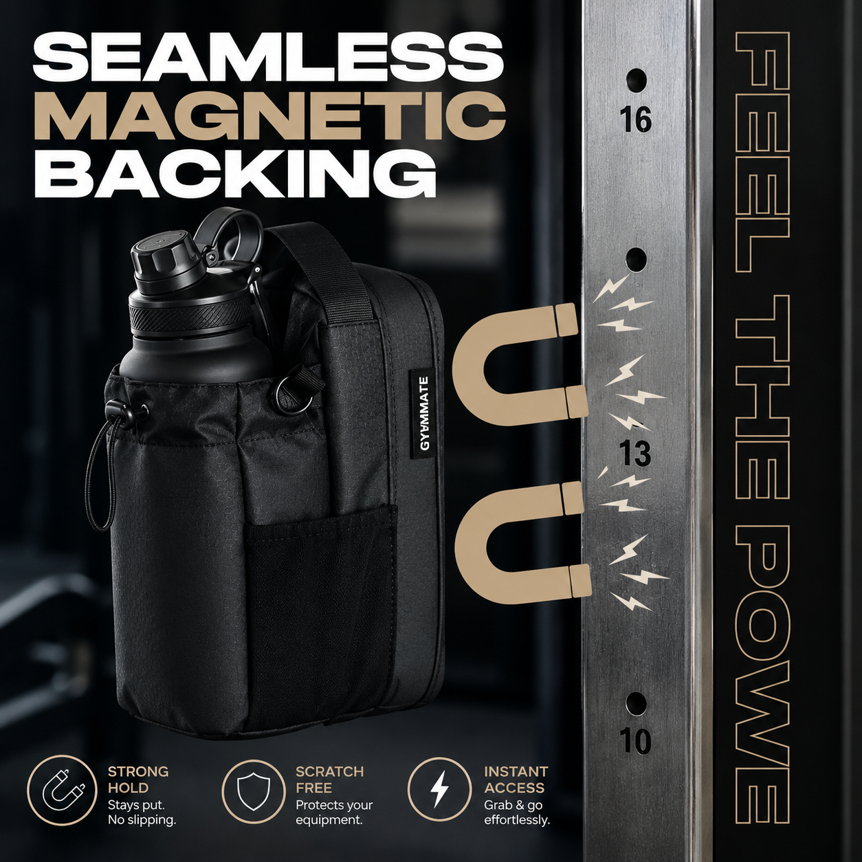 The GymMate Signature Magnetic Gym Bag